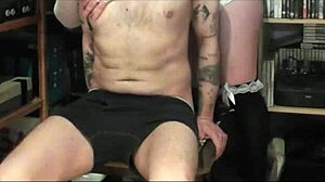 creampie in my friend's wife's gaping big ass after wild blowjob