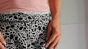 Misr4 - sissy wears anal plug.