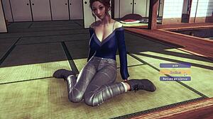 Big Tits Brune In 3D Hentai Game With Sex Scenes