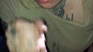 I swallow every drop of his sloppy cock