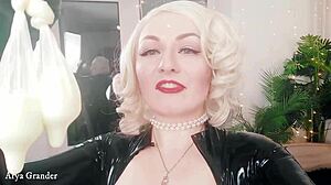 cuckold husband watches femdom pov session with arya grander