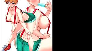 Misty from pokemon in hentai compilation rule 34 scenes
