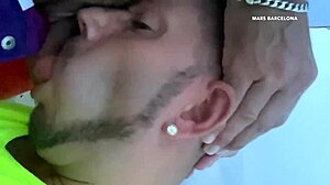 We cruise for blowjobs at Barcelona's gay beach.