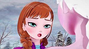 Intense Lesbian Fingering Outdoors in Stockings