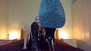 hey, wanna lick my boots clean, loser, and polish every inch with your tongue?