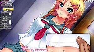 Prettysis is hypnotized and tricked into letting me touch her body.