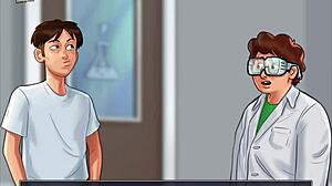 in summertime saga 143, the cartoon anime hentai story unfolds