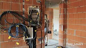 Cheated on My Husband with Construction Worker, Fucked Hard in Public