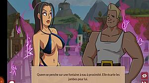 Slut Creates Brothel in Fantasy Hentai Blowjob