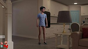 Cartoon milf in Golden Boy 20 explores wild solo play. Big tits and mature charm captivate.