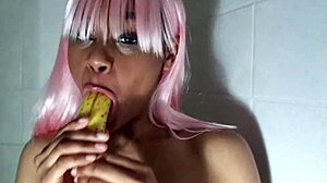 first timer ebony bitch humiliated in racial play