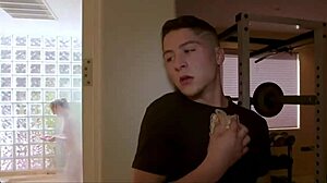 Intense Emotions As Stepsiblings Secretly Fuck With Monster Cocks In Bathroom