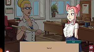 Slut Creates Brothel in Fantasy Hentai Blowjob