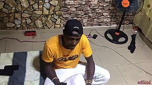 Home Delivery Turns Into Pumping Pussy With Big Cock And Cum On Ass