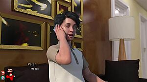 Cartoon milf in Golden Boy 20 explores wild solo play. Big tits and mature charm captivate.