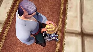 Warcraft Porn Parody: Curvy Characters Have Sex in Throne Room