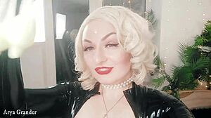 cuckold husband watches femdom pov session with arya grander