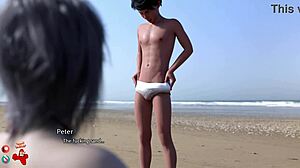 Cartoon milf in Golden Boy 20 explores wild solo play. Big tits and mature charm captivate.