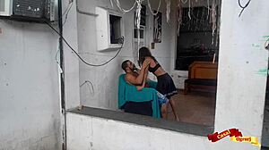 Minha enteada me faz a barba e me da o cuzinho. Gay teen babysitter bareback fun!