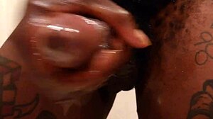 Hallelujah Johnson Masturbating Sex Toy Close-Up