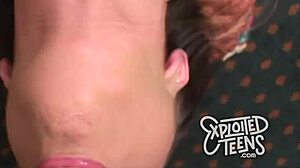 unbelievably hot 18 year old teen makes her very first porn video