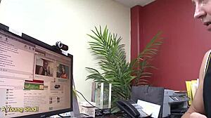 Vanessa naughty fills her pretty 18+ pussy with cock