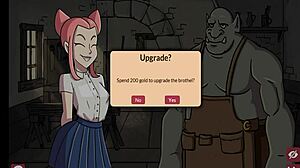 Slut Creates Brothel in Fantasy Hentai Blowjob