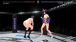cute ladies engage in sex during fuck or fight new 2024 ryona hentai game.
