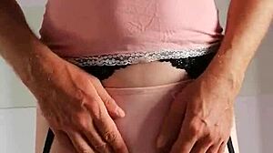 Misr4 - sissy wears anal plug.