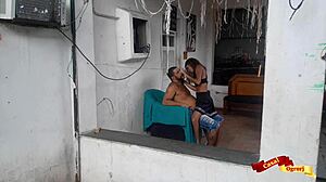 Minha enteada me faz a barba e me da o cuzinho. Gay teen babysitter bareback fun!