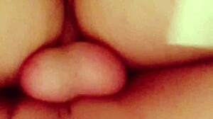 Ride my dick and cum on the fat ass. Brunette couple amateurs.