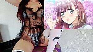 does lucky guy finish growing with busty lactating friend?