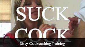Sissy Training for Intense Cock Sucking Skills