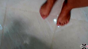 Maxine X Squirts Hard In Solo Masturbation