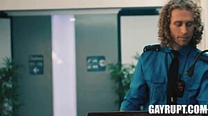 Missed My Flight! Dillon Diaz And AJ Sloan In Hot Action