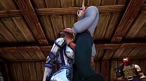 Warcraft Porn Parody: Curvy Characters Have Sex in Throne Room