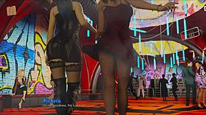 Nickola Handles Monster Cock with Shaved Pussy.