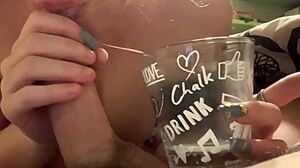 blowjob leads to cum in mouth