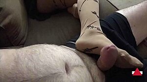 Did The Footjob Make Your Cock Hard?