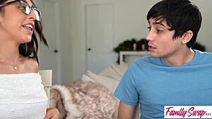 lindsay lee yells at madison wilde to put her boobs away