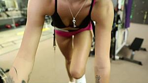 Blonde Babe's Tight Pussy Workout With Monster Cock Ends In Facial