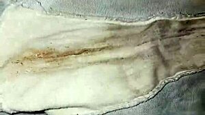 Neighbor's dirty panties found in the laundry 😏