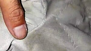 Neighbor's dirty panties found in the laundry 😏