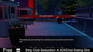 strip club seduction in a 3dxchat dating sim