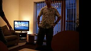 Gay Foot Kickboxing Match with Intense Action and Competition