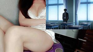 Suggestive Teacher Has Sex With Students In Hentai