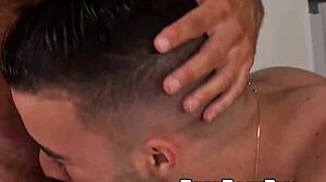 Hairy asshole penetrated after blowjob?