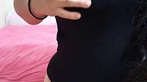 Beautiful Girl Masturbates In Lingerie Before Cumming