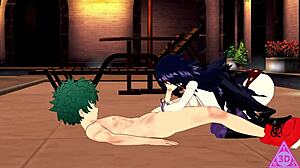 deku and midnight hentai big tits babe blowjob cumshot uncensored