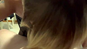 Rabbit toy brings full orgasm!